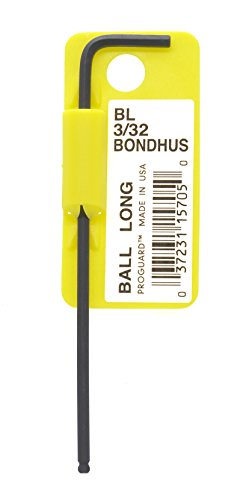 Bondhus 15705 3/32" Ball End L-Wrench, Multi, One Size