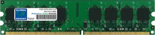 Mémoire RAM DDR2 4Go 800MHz pour réparer un PC de bureau qui ralentit