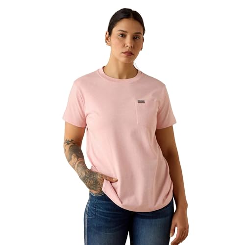 ARIAT Womens Rebar Cotton Strong Space Dyed T-Shirt