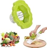 Caratteristiche pratiche: i rebbi in acciaio inox tengono saldamente gli alimenti in posizione, consentendo un utilizzo completo degli ingredienti con il minimo spreco
