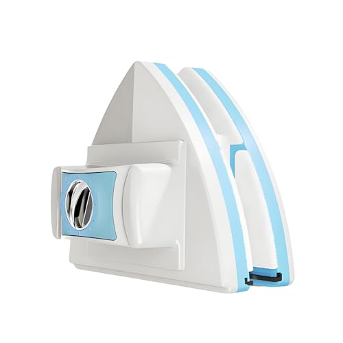 AQSQWQ Limpia Cristales Magnético, Limpiacristales Magnético para Ventanas 3-30 mm, Limpiador de Ventana, Herramientas de Superficies de Vidrio, Limpiador Cristales Magnético