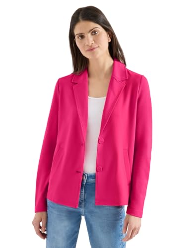 Blazer basique femme Cecil 2117518 veste noire élégante en coton tailleur