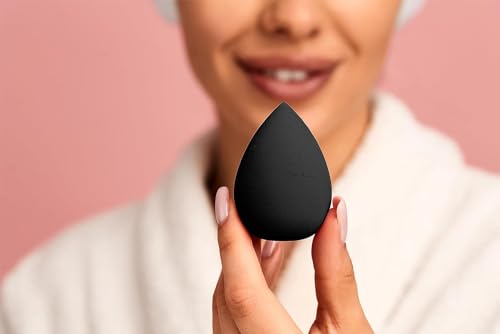 SRODHA Beauty Make Up Sponges Set, Teardrop Black, 1 count (Pack of 6) - Image 3