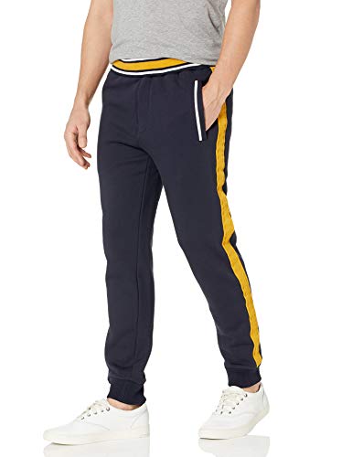 Sean John Men's Varsity Panthers Track Pant, Night Sky, X-Large