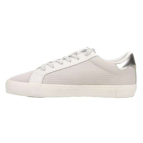 VINTAGE HAVANA Womens Flair Metallic Slip On Sneakers Shoes Casual - Grey3