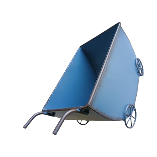 VIVIWI Chariot de fleurs moderne en métal pour intérieur, jardin, terrasse, balcon extérieur