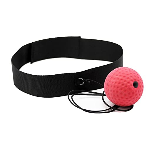 Leosportz MMA Boxing Reflex Ball -Improve Reaction Speed and Hand Eye Coordination Training Boxing Equipment for Training at Home, Boxing Gear for MMA Equipment, Punching Ball (All-Season)