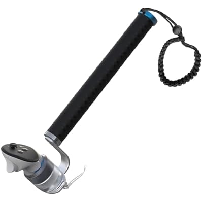 VR Cricket Bat Attachment for iB Cricket - Aluminum Short Cricket Bat Handle Accessory Compatible with Meta Quest 3/3s, Quest 2 and Quest Pro Enhance Immersive VR Game Experience