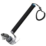 VR Cricket Bat Attachment for iB Cricket - Aluminum Short Cricket Bat Handle Accessory Compatible with Meta Quest 3/3s, Quest 2 and Quest Pro Enhance Immersive VR Game Experience