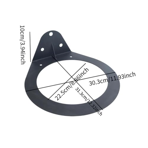 Dynwave Suporte para bolas de ginástica Suporte para bolas de parede para exibição de de basquete de