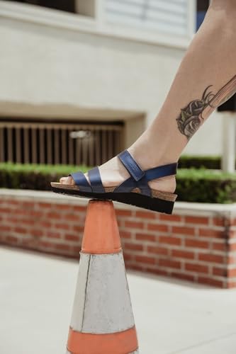 Image of NAOT Kayla Women's Sandals - Supportive 3-Strap Design with Backstrap, Cork & Latex Footbed - Arch Support - Travel-Friendly Comfortable Walking Sandals for All-Day Wear