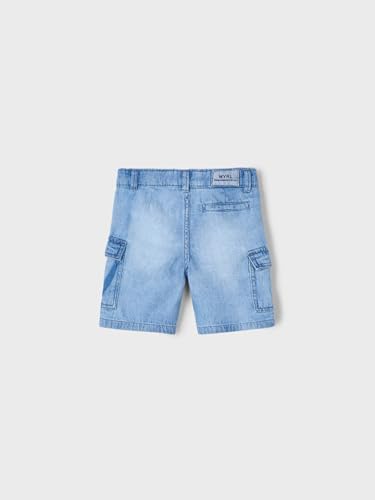 Bermuda denim cargo Mayoral de niño para evitar roturas durante el juego 3