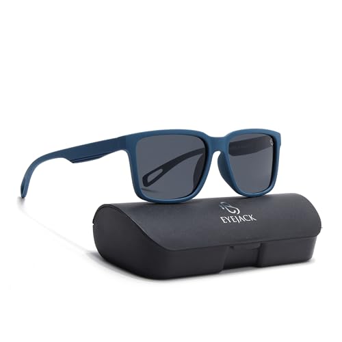 Image of EYEJACK by Voyage UV Protected & Polarized Square Sunglasses for Men & Women