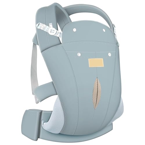 Mochila Portabebés, Cangurera de Bebé Ergonomico para Niños de 0 a 36 Meses, Cabestrillos Portabebés Portátil Algodón...