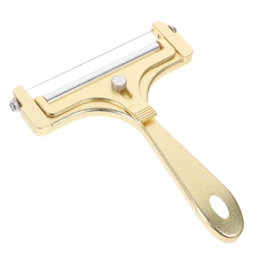 OFFSCH 1 Set Adjustable Cheese Slicer and Butter Cutter Ergonomic Kitchen Slicing Tool for Home Use Compact Design for present for Cheese Lovers