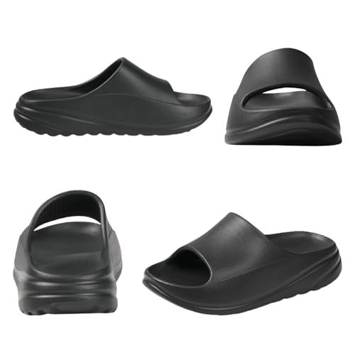 Mens/Womens Sandals Recovery Non-slip Slides with Arch Support Comfy Soft Cloud Pillow Feeling Slippers4