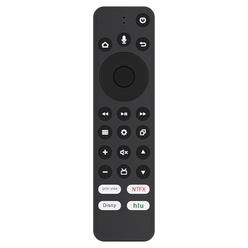 PERFASCIN New Replacement Voice Remote Control NS-RCFNA-21 fit for Insignia F20 Series Smart HD 720p TV NS-32F201NA23 NS-24F201NA23 NS-42F201NA22 NS-65DF710NA21