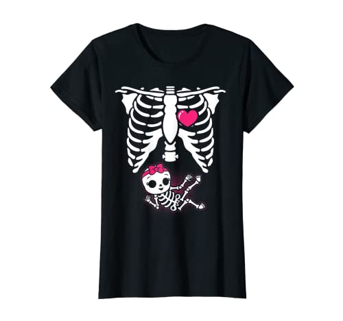 Halloween Esqueleto Embarazo Bebé Niña...