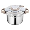   Lagostina-Clipso-Eco-Respect-6L-2-in-1-Pressure-Cooker-with-80-Recycled-Steel-3-Layer-Base-Exercise-Valve-Safe-Lid-and-App-for-Android-and-IOS