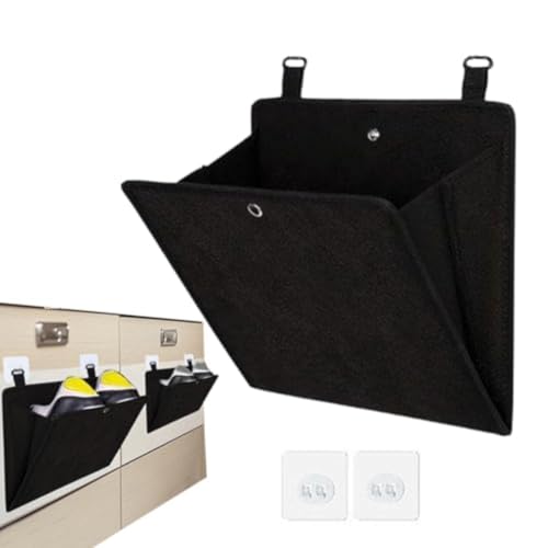 Organiseur de chaussures suspendu KiraKira noir gain de place 27x27 cm - 6