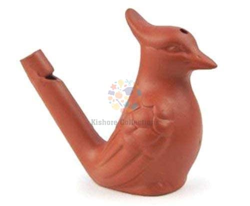 Image of Clay Bird Water Whistle - Set of 6