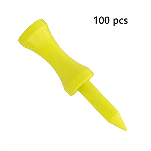LIKOSO-tee-de-Golf-de-Bamboo-100-Piezas-44MM-Amarillo