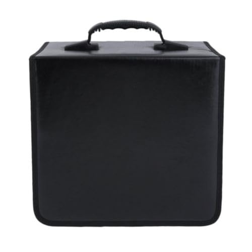 TOPBATHY Étui De Rangement Cd Portable Avec Poignée - Boîte De Protection En Tissu Pour 520 Disques Organisateur Compact Pour Maison Et Déplacement
