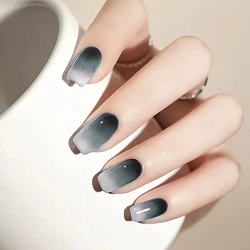 IMSOHOT Square Press on Nails Short Fake Nails Glue on Nails