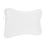 Healvian 3 Piezas reposacabezas con Ventosa para bañera Dry Soon Almohada bañera Almohada bañera Almohada Ducha Almohadas Cama Accesorios SPA Hinchable Almohada baño con Ventosa