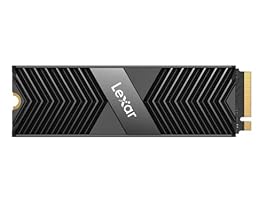 Lexar Professional NM800 PRO mit Kühlkörper 1TB SSD, M.2 2280 PCIe Gen4x4 NVMe 1.4 Interne SSD, Bis zu 7500 MB/s Lesen, 6300 MB/s Schreiben, Solid State Drive für PS5, Gamers (LNM800P001T-RN8NG)