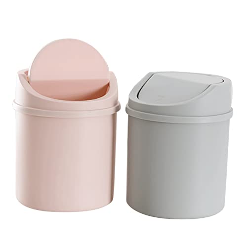 Mini caneca de basura creativa Healifty para escritorio miniatura 1
