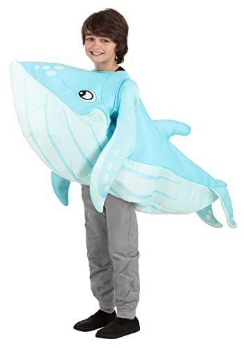 Disfraz infantil de pulóver de ballena azul para Halloween