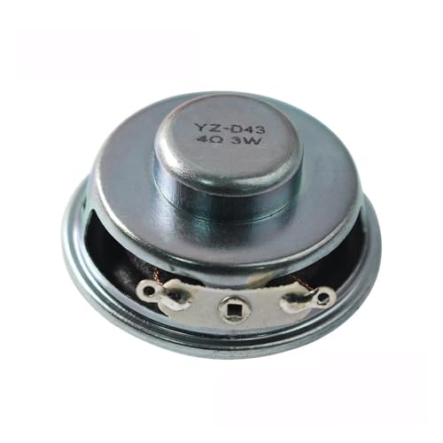 eufeifeiegds 1-5 pezzi 3W 4R altoparlante tromba diametro 40MM amplificatore guarnizione in gomma 3-Watt 4 Ohm1PCS