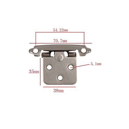 Charnière de cuisine à superposition variable avec support pour armoire - 3