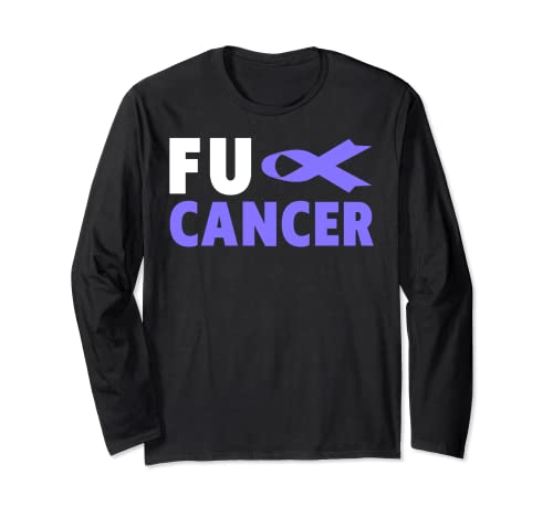 Camiseta Fu Cancer - Conciencia del cáncer de esófago Fu Manga Larga