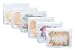 E-Z Seal EXTRA THICK Reusable PEVA Storage Bag (6 Pack Large) for Food | Kids Snacks | Ziplock | Freezer | Lunch Sandwiches | Fruit | Leakproof | Make-up | Travel Items | Meal Prep | Home Organisation