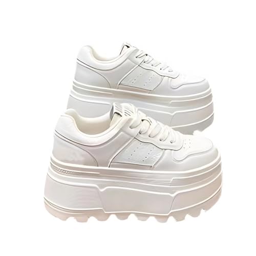 Chunky Sneakers for Women 3-Inch Platform Fashion Casual Shoes Comfortable Walking