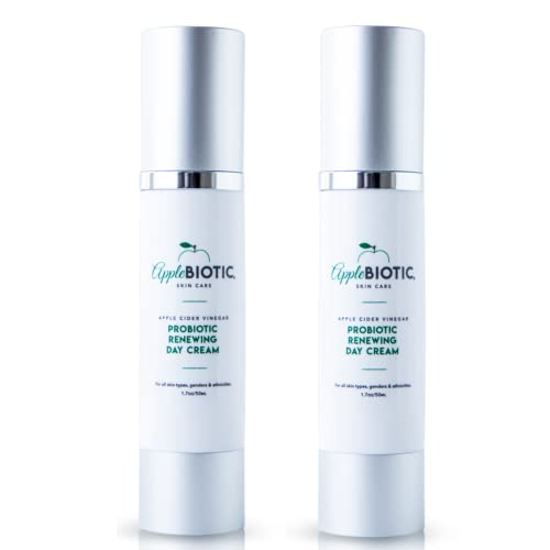 Apple Cider Vinegar Face Cream 2 Pk - Hydrating, Redness Relief Face Moisturizer Lotion For Dry, Oily, Sensitive Skin, Natural Green Tea, Chamomile, Raw Acv Anti-Aging Skincare #TOP6