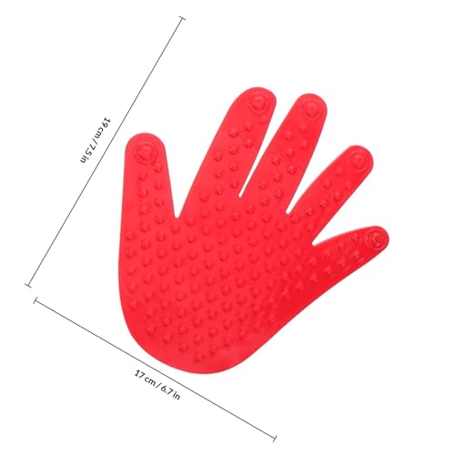 Marqueurs de tapis en PVC forme main pour animer vos parcours de motricité à la maison