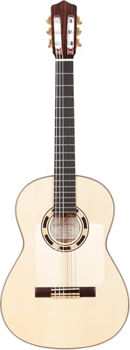Kremona Rosa Blanca – All-Solid Flamenco Guitar – Handmade in Europe – Deluxe Hardshell Case Included
