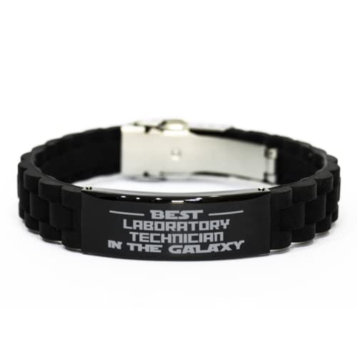 Best Laboratory Technician in Galaxy Glidelock Bracelet Laboratory Technician Gifts for Coworker Laboratory Technician Bracelet Motivational Gifts,Laboratory Technician Funny Birthday Christmas
