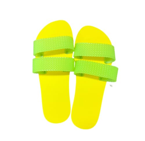 Image of Glow in the dark cherry lane, Women's Dark Glow Casual Slippers Lightweight EVA Summer Sandals for Indoor Outdoor Wear