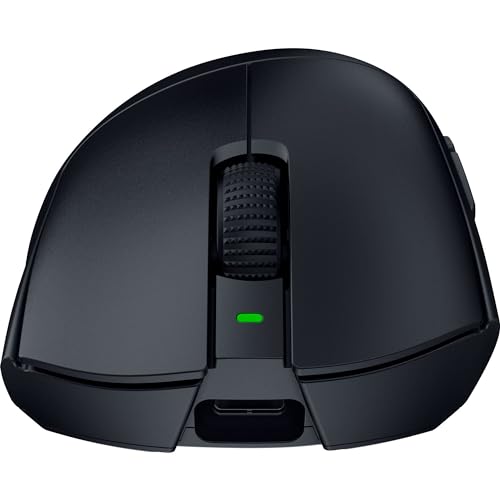 Razer DeathAdder V3 HyperSpeed Wireless Gaming Mouse: 55g Lightweight - USB C Charging - Up to 100 Hr Battery - Advanced 26K Optical Sensor - Gen-3 Optical Switches - 8 Programmable Controls - Black - image 8
