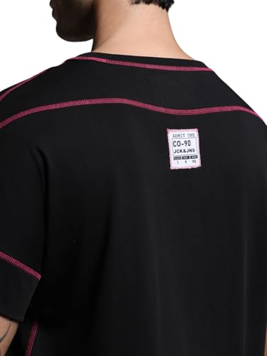 Image of Jack & Jones Men's Cotton Regular Fit T-Shirt