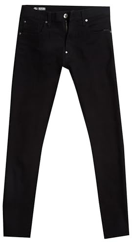 G-STAR Raw Men's Revend Skinny Fit Jeans, Pitch Black, 36W x 36L4