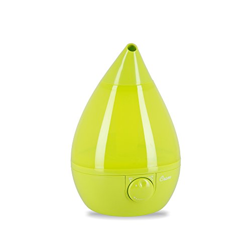 Crane Drop Ultrasonic Cool Mist Humidifier, Filter Free, 1 Gallon, 24 Hour Run