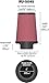 K&N High-Flow Original Lifetime Universal Clamp-On Air Filter: High Performance, Premium, Washable: Flange Diameter: 4 In, Filter Height: 9.5 In, Flange Length: 1.75 In, Shape: Round Tapered, RU-5045