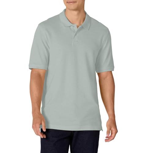 Image of Amazon Essentials Men's Regular-Fit Short Sleeve Cotton Pique Polo Shirt (Available in Big & Tall)