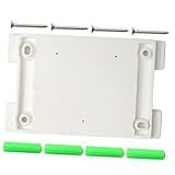 DOITOOL CD Player Wandhalterung Befestigungsplatte aus Robustem Material Kompatibel mit Meisten CD Playern Verschleißfest und Einfach zu Montieren Weißes Design für Home Zufällige Farbe