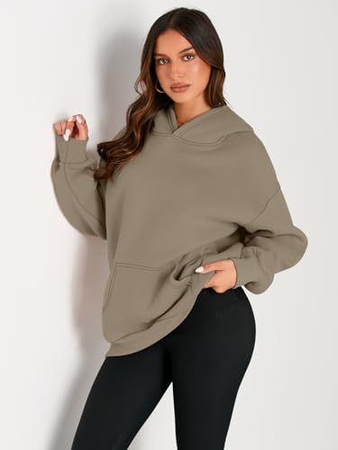 Image of EFAN Women's Hoodies Oversized Sweatshirt Comfort Fleece Sweaters | Cozy Trendy Pullover Hoodies, Sweatshirts with Pockets For Fall & Winter